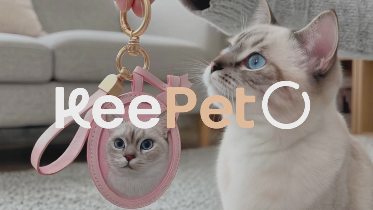 Load video: Video of handmade pet leather carving- KeePetO